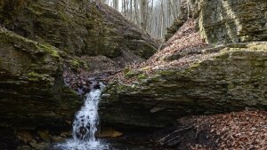 Wasserfall nahe Zwätzen/Jena